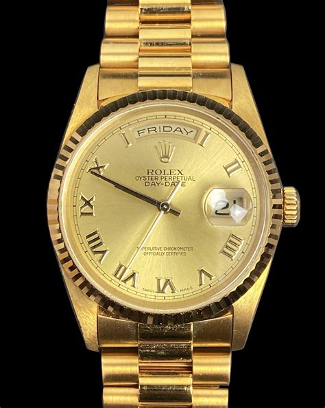 18k rolex watch worth